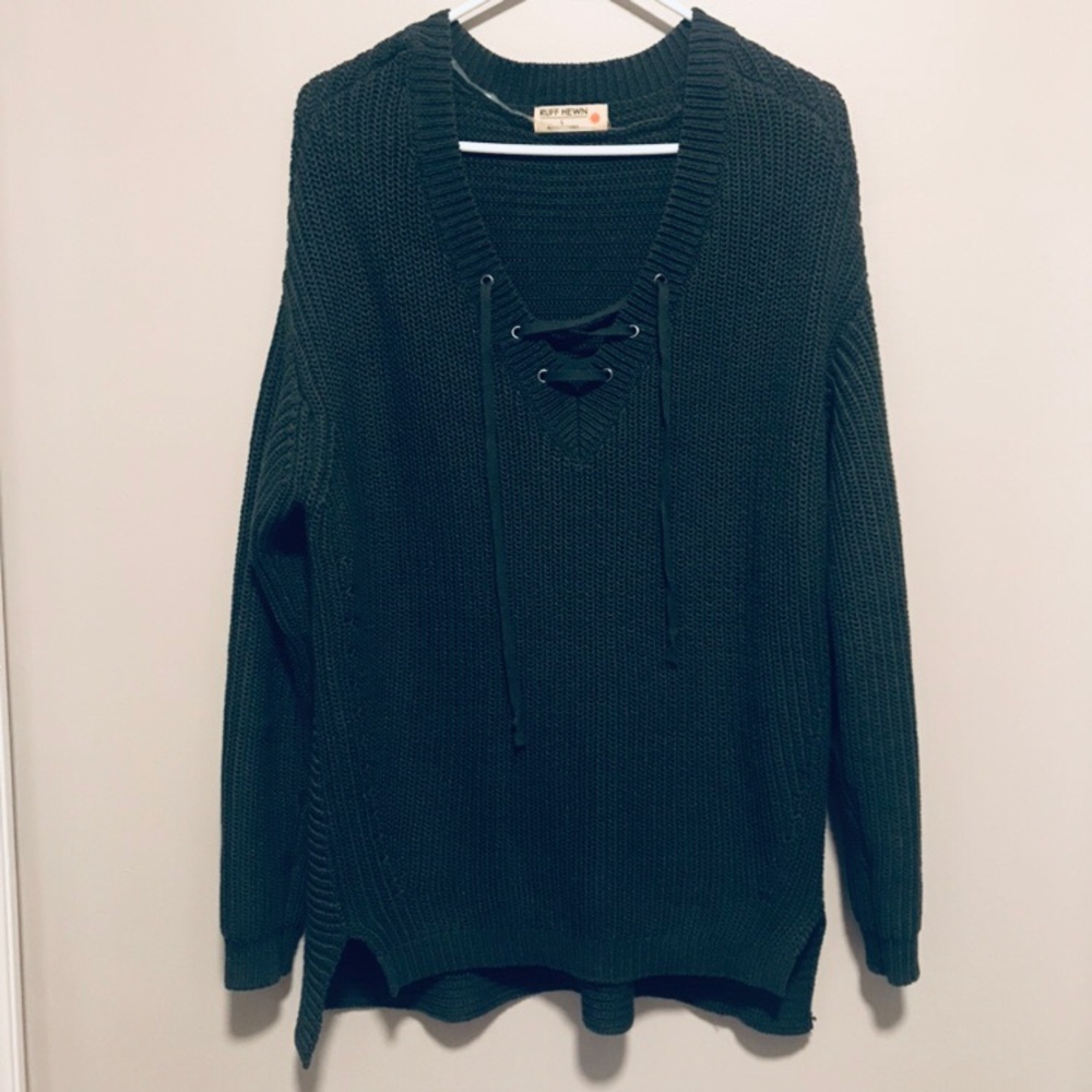 🍀Green Sweater